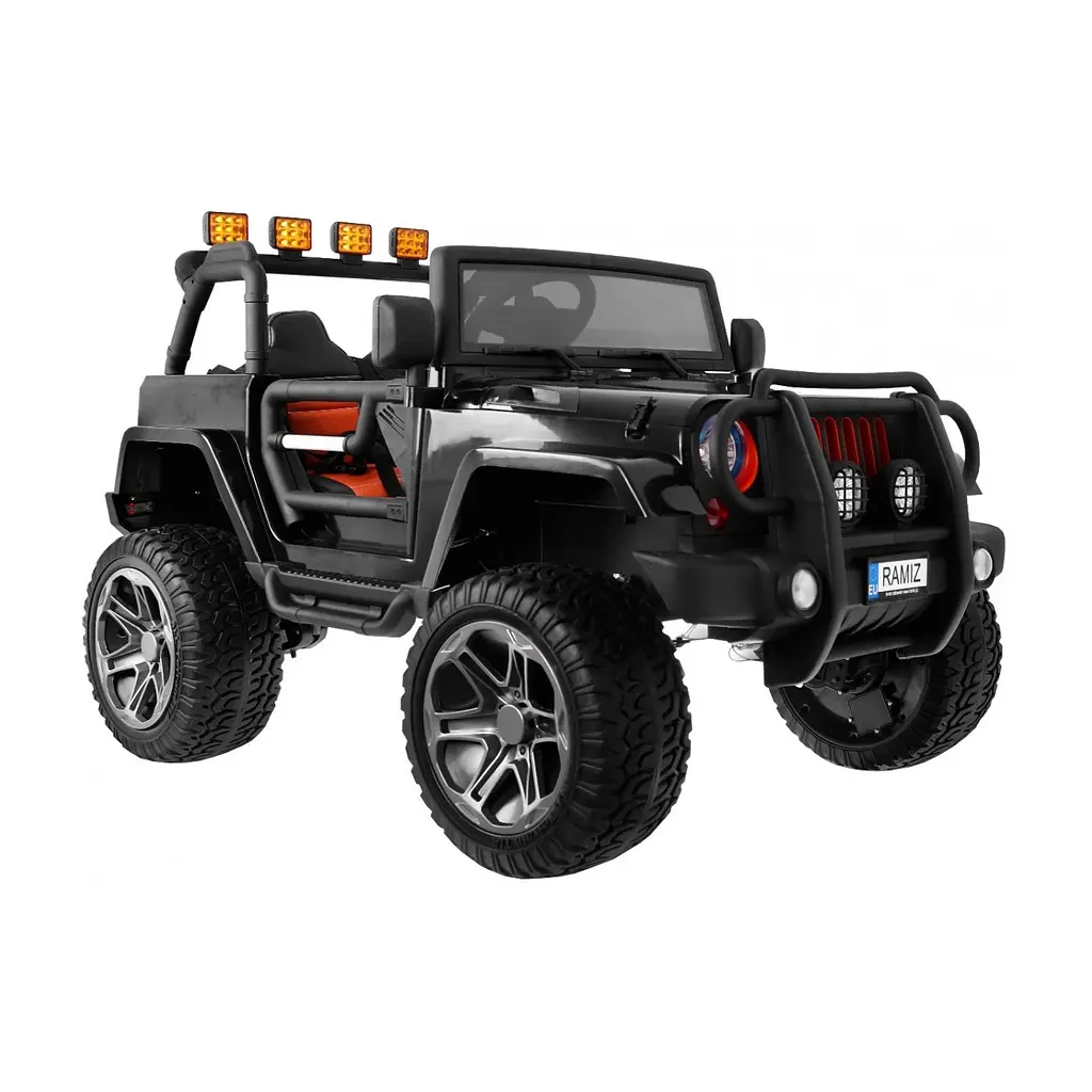 Електромобіль Ramiz Monster Jeep 4x4 2х12 на пульті управління, Pink (PA.WXE1688.ROZ) - фото 9