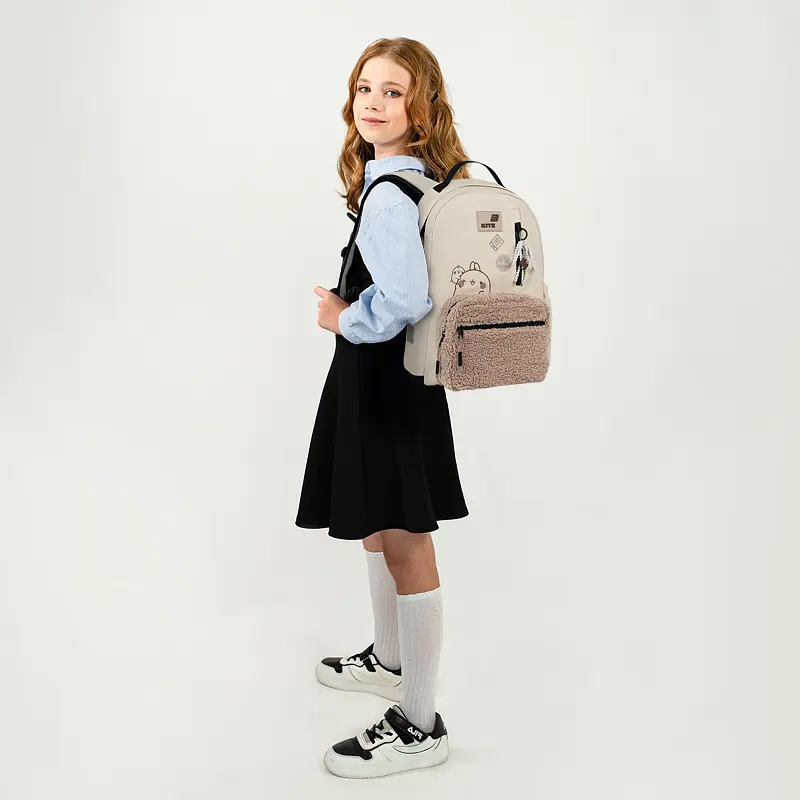 Рюкзак для старшей школы Kite Education teens 949M ML Бежевый (ML26-949M) - фото 18