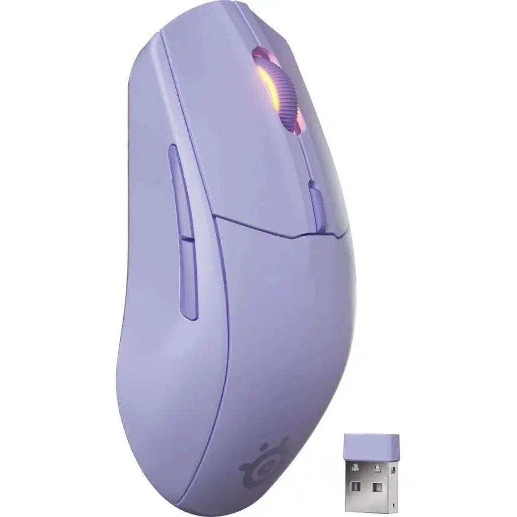 Миша SteelSeries Rival 3 Gen 2 Wireless Lavender (62525) [137959] - фото 4