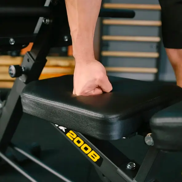 Лавка тренувальна Trex Sport TX-200B із партою Скотта - фото 13
