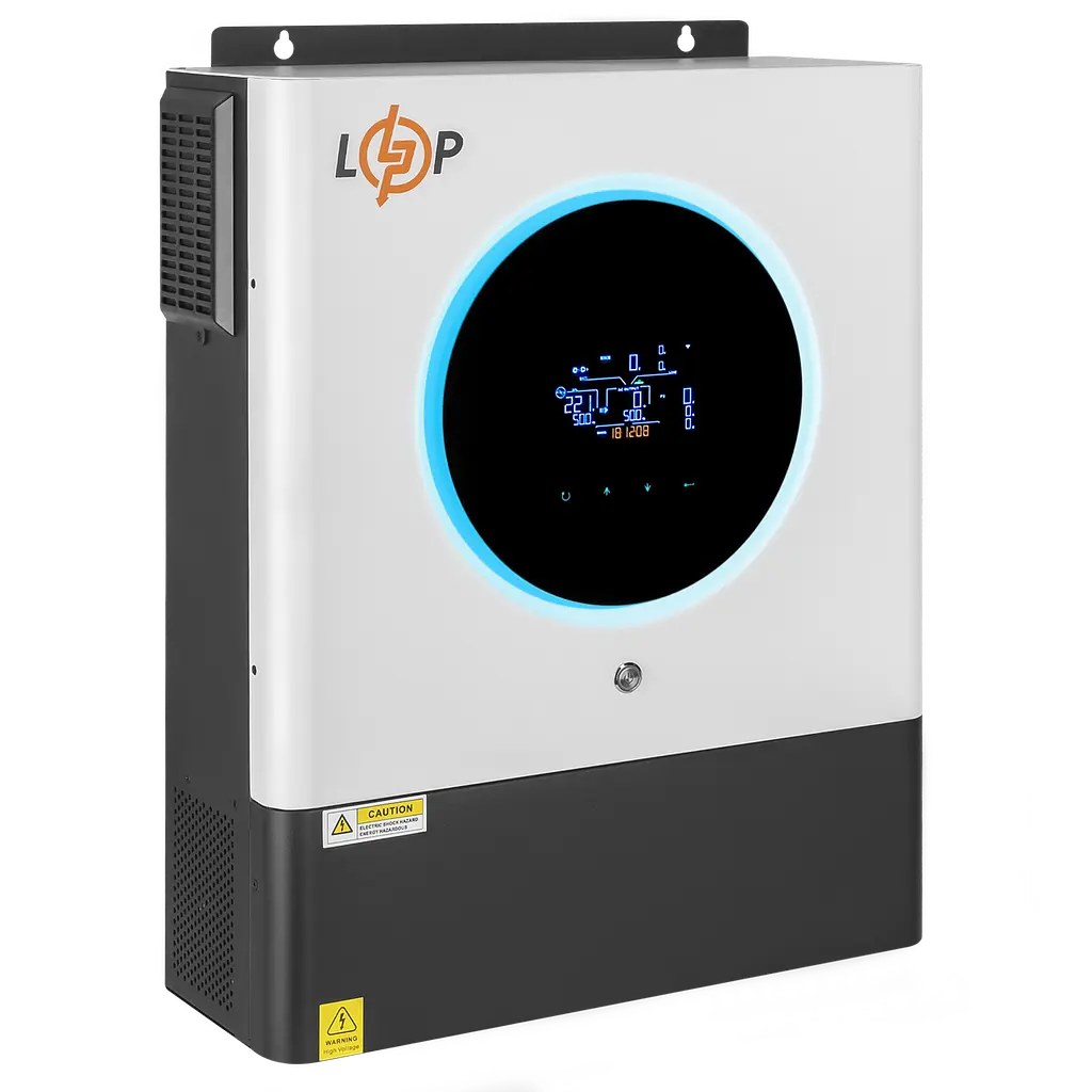Гібридний сонячний інвертор (ДБЖ) LPW-MAXII-8000VA (8000Вт) MPPT 150A OFF GRID - фото 2