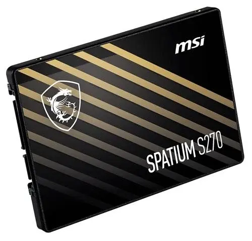 Твердотільний накопичувач SSD 480Gb, Spatium S270, SATA3, 2.5" MSI teh0027770 - фото 2