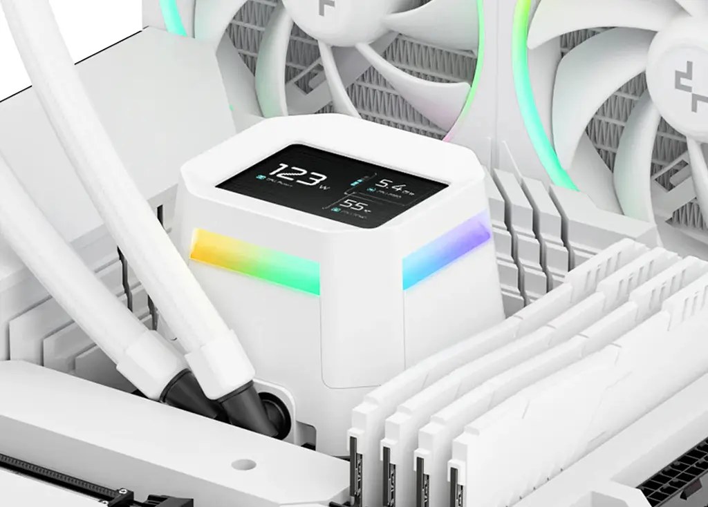Система водяного охолодження DeepCool LM360 WH (R-LM360-WHDMMC-1) - фото 7