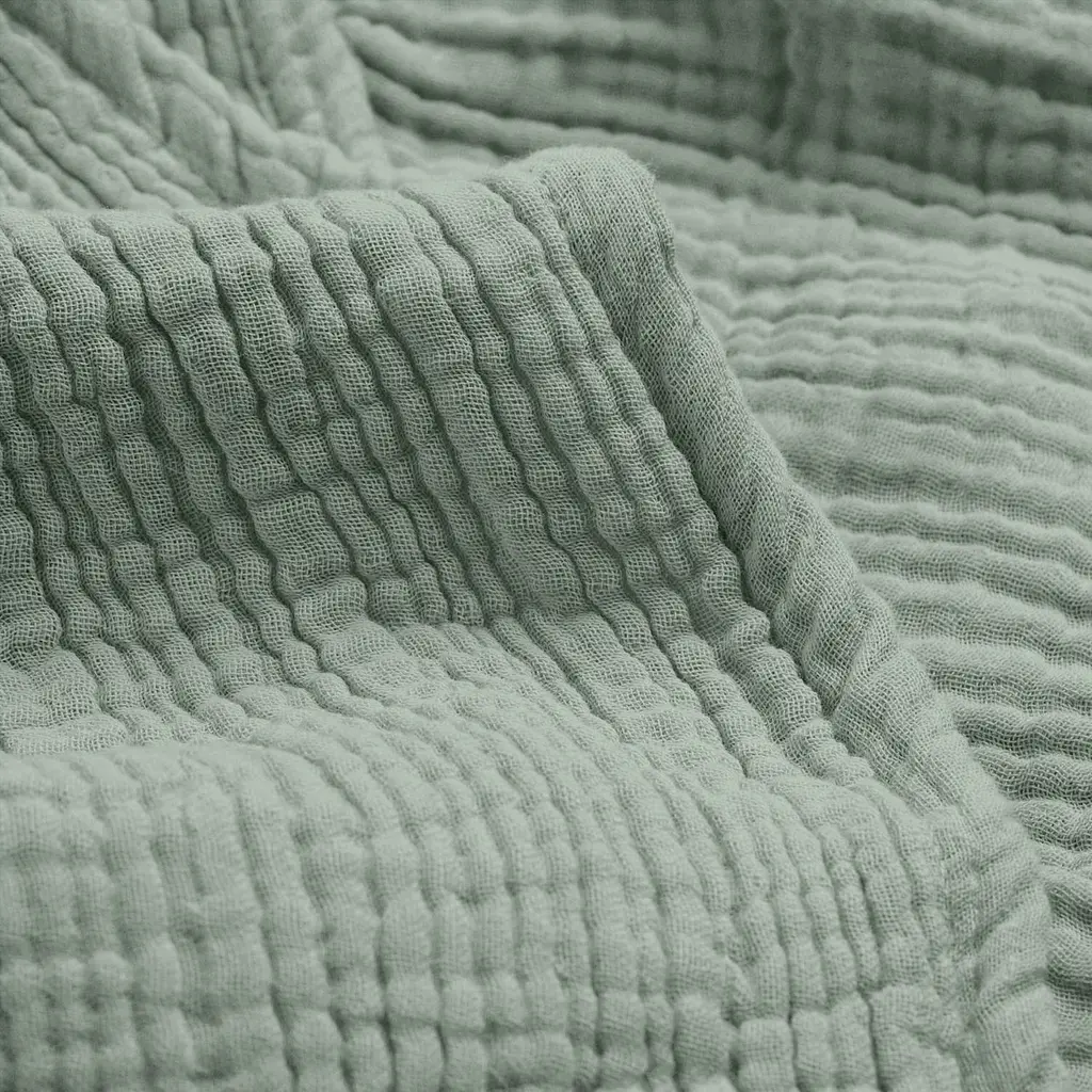 Покривало муслінове Cosas MEDITATIVE 110х160 см спаржа (39MuslinPled_Meditative_110x160) - фото 4