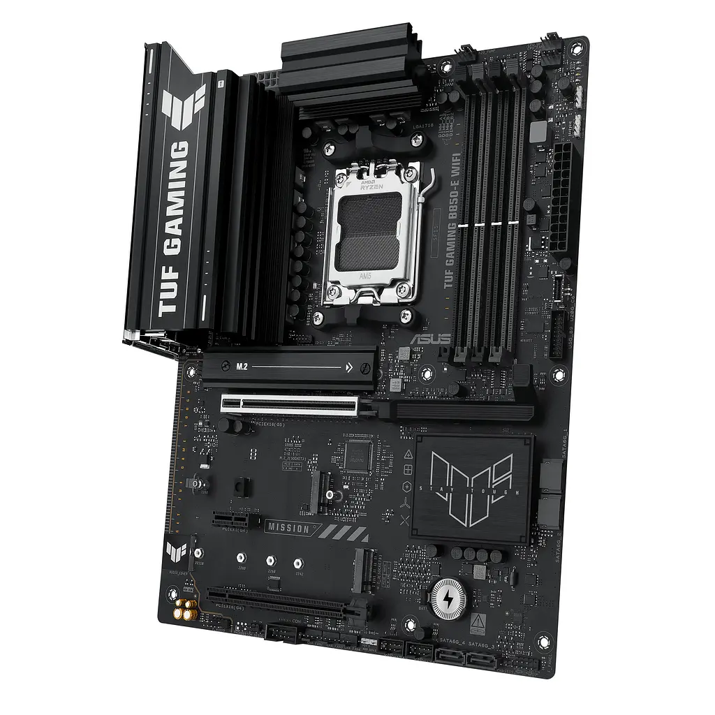 Материнская плата TUF GAMING B850-E WIFI sAM5 B850 4xDDR5 M.2 HDMI DP Wi-Fi BT ATX Asus teh0019026 - фото 6