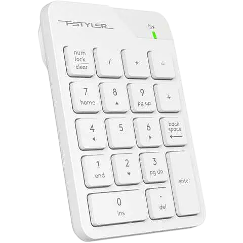 Цифровий блок A4Tech Fstyler FGK21C White - фото 3