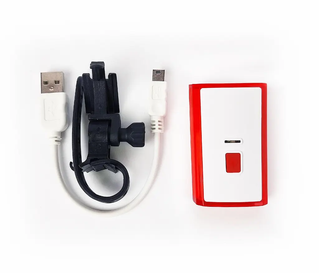 Велосипедна фара задня Spencer 142 USB 2 Led 300 mAh (G0000224) - фото 3