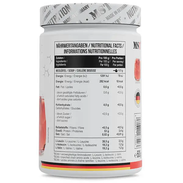 BCAA Zero 500 грамм Вишня MST Nutrition vit0006726 - фото 2