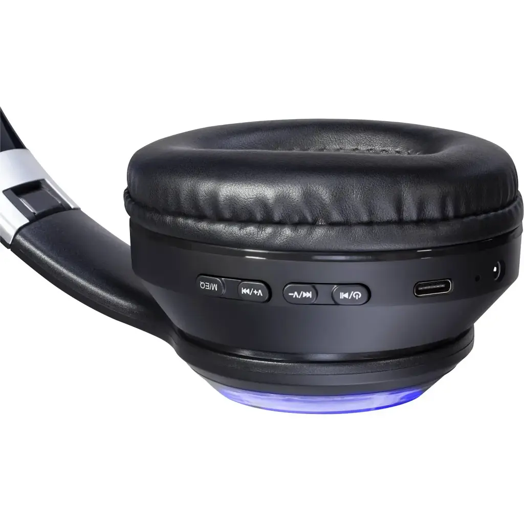 Гарнітура Defender FreeMotion B400 Bluetooth+35 мм гнучкий мікрофон LED Black - фото 8