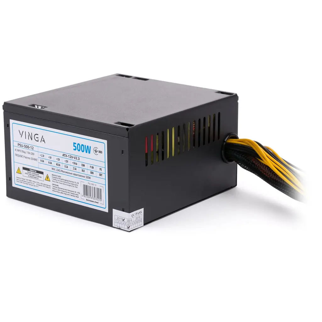 Блок живлення Vinga 500W ОЕМ (PSU-500-12) - фото 7