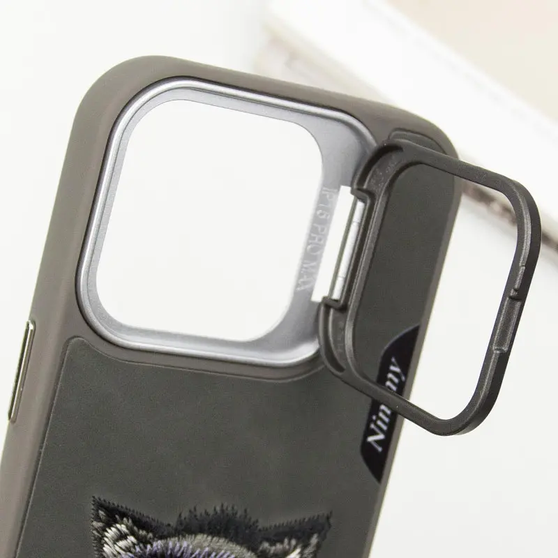 TPU+PC чохол Friends для Apple iPhone 16 Pro (6.3) Grey Wolf - фото 5