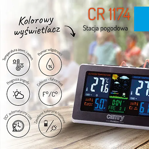 Метеостанція Camry CR 1174 - фото 7