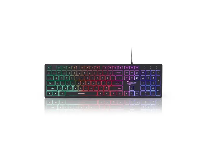 Клавіатура Gembird KB-UML-01-UA BLACK USB UKR - фото 2
