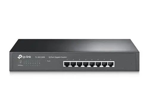 Комутатор TL-SG1008, 8x100/1000 Mb/s, металевий корпус, некерований TP-Link teh0028267