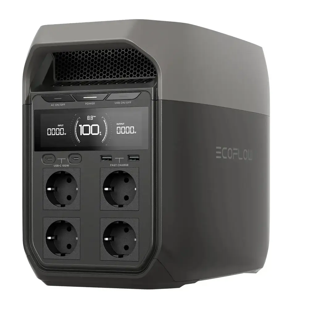 Зарядна станція EcoFlow Delta 3, 1024Wh, 1800W, Solargenerator (EFDELTA3-EU) - фото 4