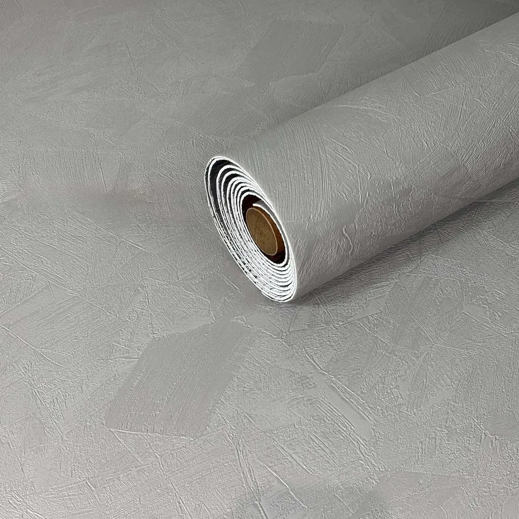 Гнучка самоклеюча штукатурка в рулоні декоративна 600x2800x3мм Сірий бетон - фото 3