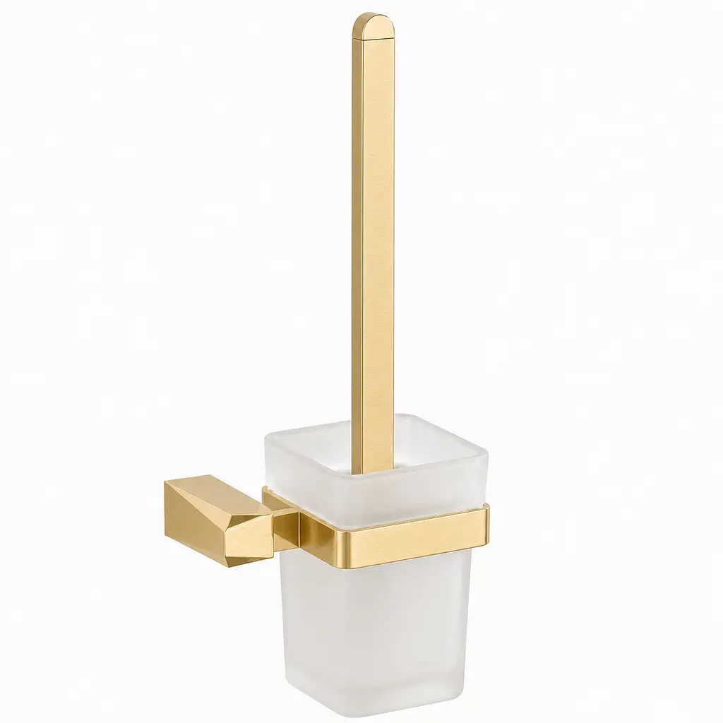 Йоржик для унітазу VBI Pluto brushed gold VBI-040810BG