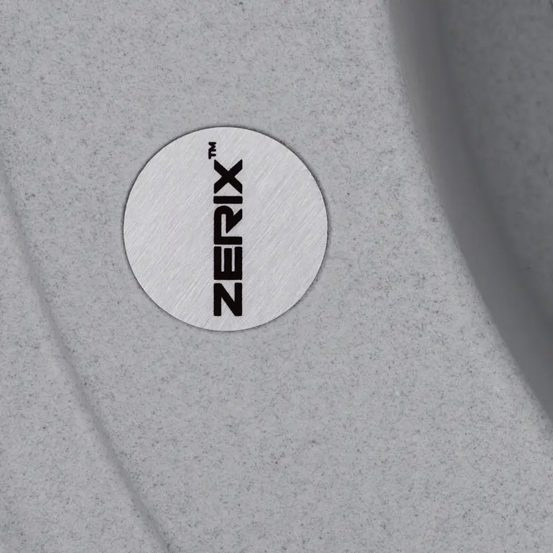 Кухонна мийка Zerix ZS-510R-09 gray ZX4535, Сірий - фото 3