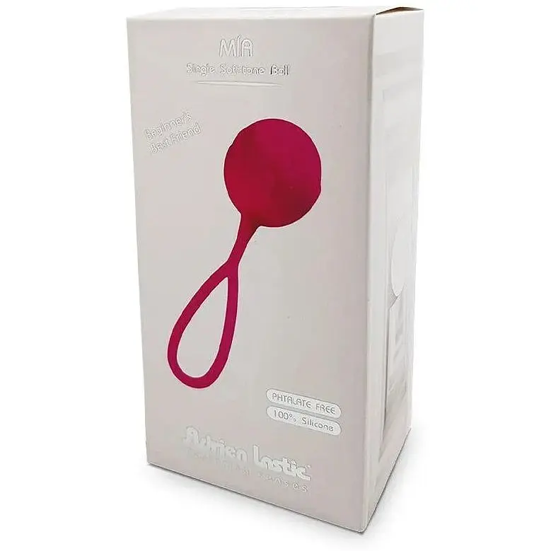 Вагінальні кульки Adrien Lastic Geisha Lastic Balls Mía Magenta (L) діаметр 4 см 42 г - фото 2