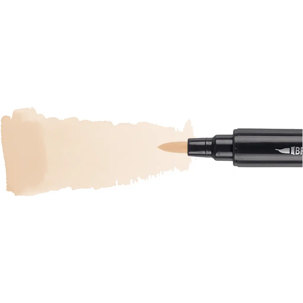 Маркер акварельний Santi Brush Marker SWB-05 тілесний двосторонній 6 шт. (391061) - фото 2