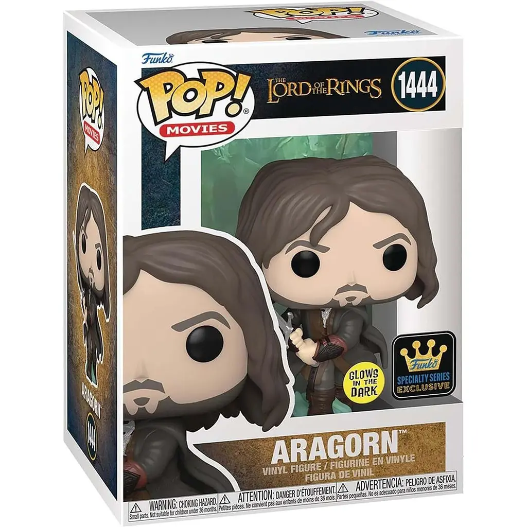 Фигурка Funko Pop Властелин колец Арагорн Lord of the Rings Aragorn Exclusive 10 см LR A EG 1444 - фото 3