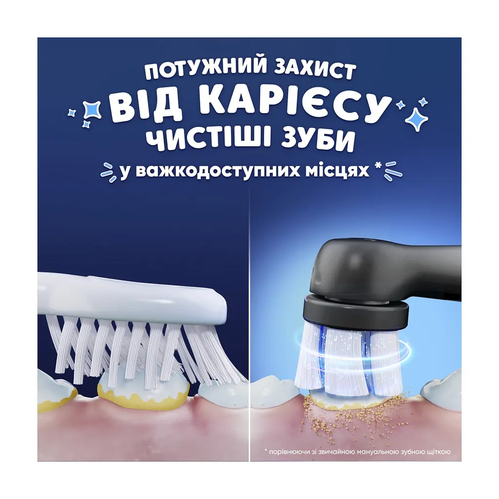 Насадка для зубної щітки Braun Oral-B iO RB SBKF-4 Spider-Man (4) (8700216930260) - фото 4
