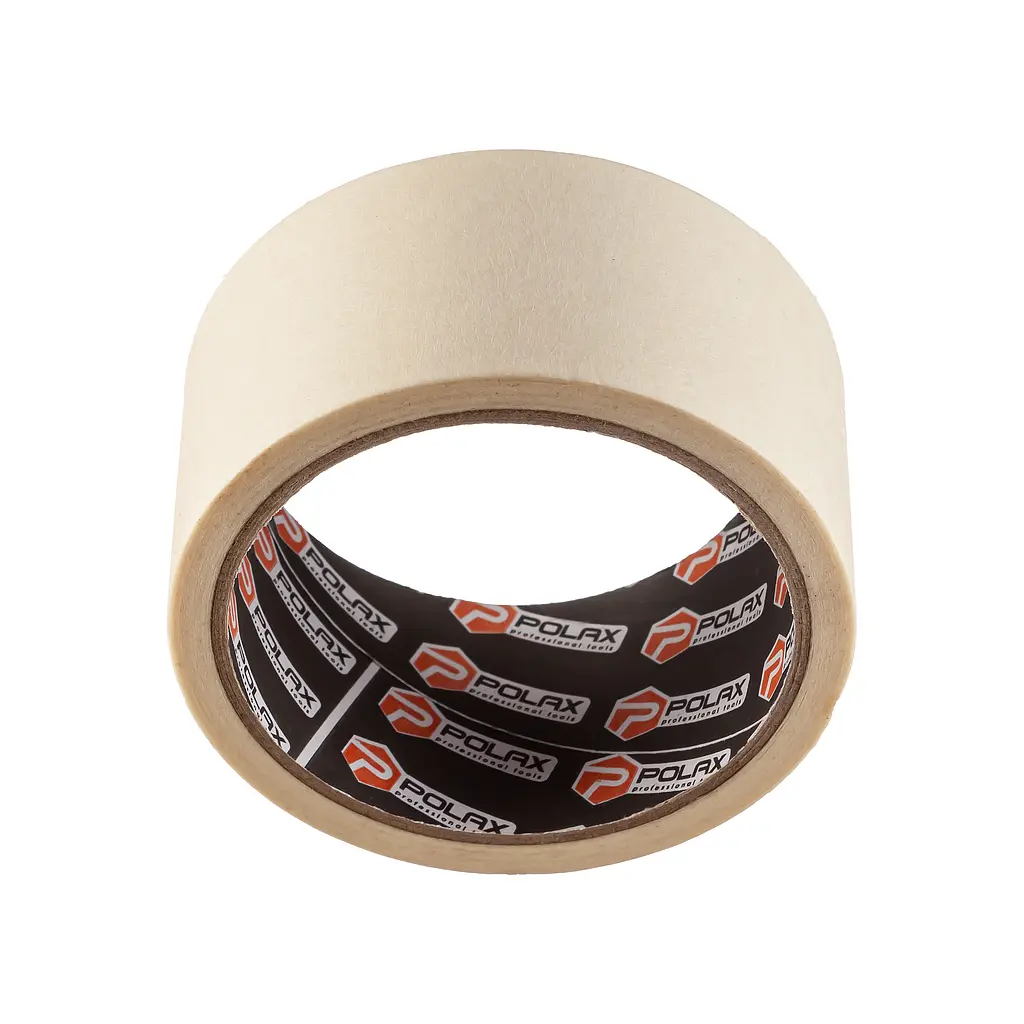 Малярна клейка стрічка Polax Profi 48 мм х 20 м (101-022) - фото 2