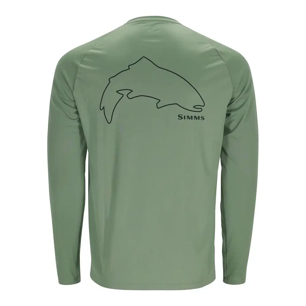 Кофта Simms Tech Tee Artist Series Olive XL (1102-13533-2037-50) - фото 2