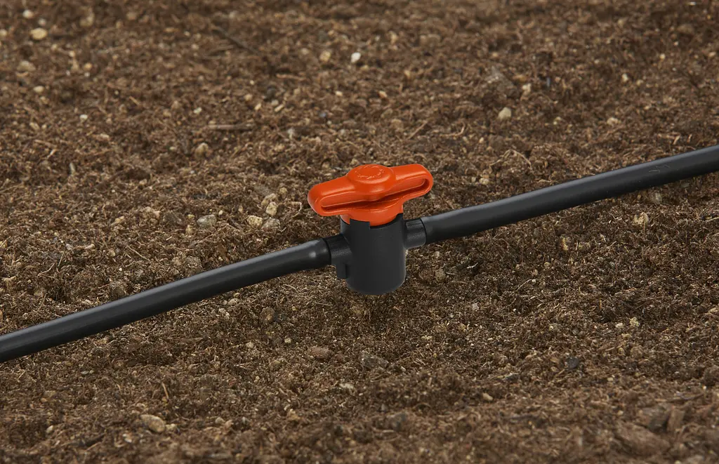 Кран запірний Gardena Micro-Drip-System 4,6 мм, 2 шт (13217-20) - фото 3