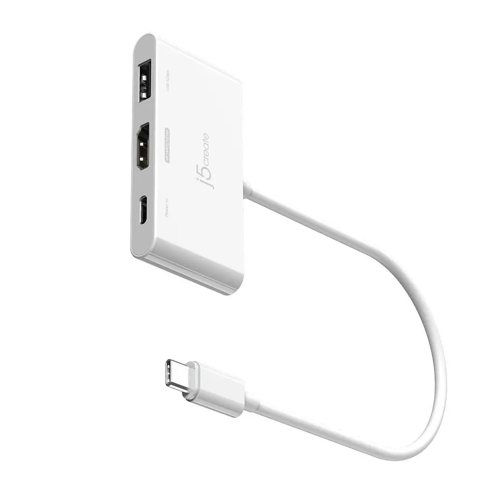 USB-хаб j5create JCA399-N, USB Type-C 3-в-1 (JCA399-N) - фото 7
