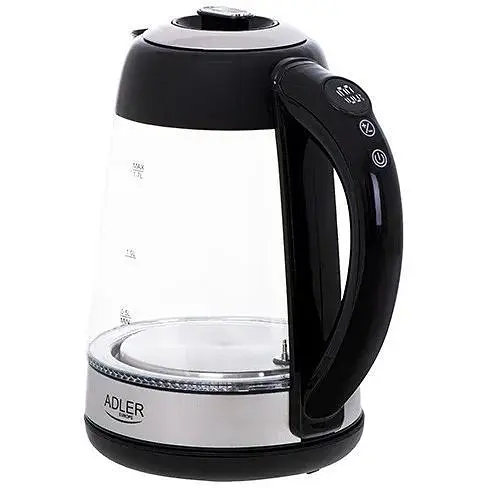 Электрический чайник Adler AD 1285 Стеклянный с цветной подсветкой 1.7 л - фото 2
