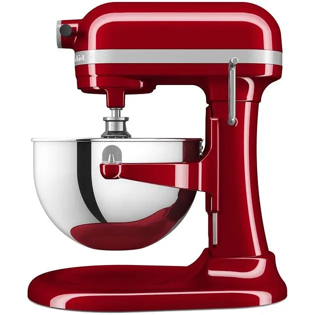 Кухонная машина KitchenAid Heavy Duty 5KSM55SXXEER с подъемной чашей 5.2 л красная (5KSM55SXXEER) - фото 6