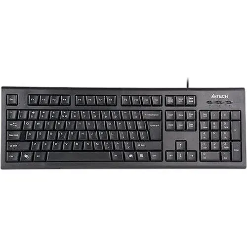 Клавіатура дротова A4Tech KRS-85 USB Black