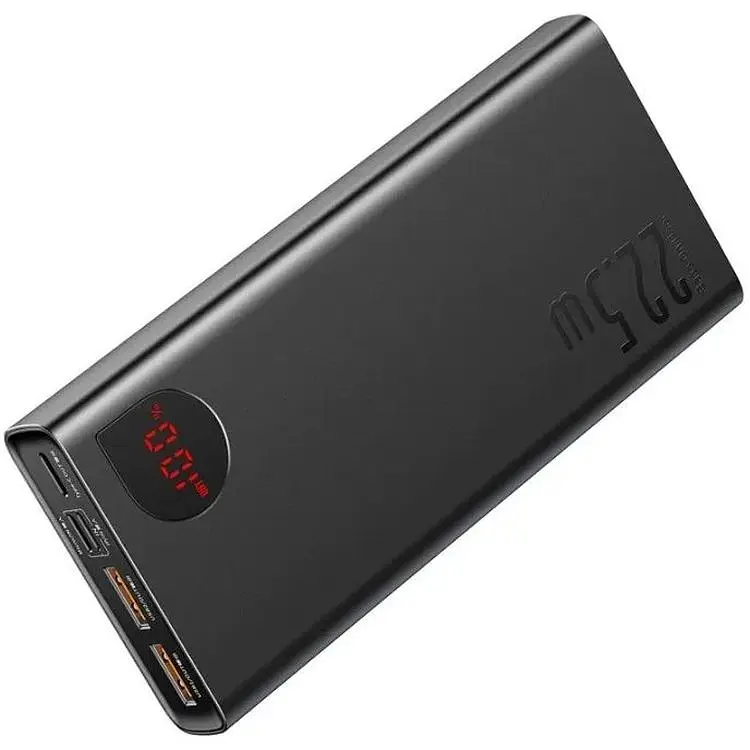 Портативная батарея Baseus Adaman Metal Digital Display 20000 mAh 22.5W PPAD000101 - фото 5