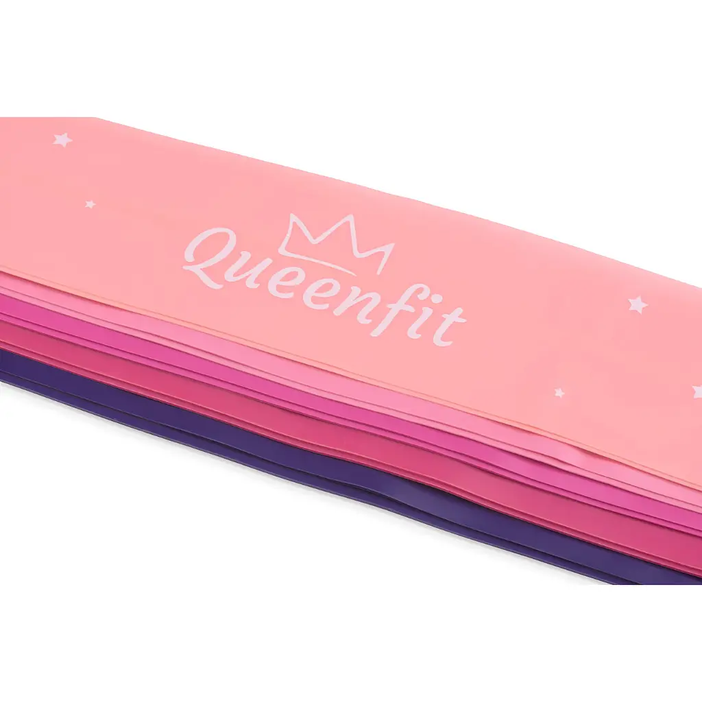 Набір резинок для фітнесу Queenfit 0,5-30кг Q-66258 - фото 4