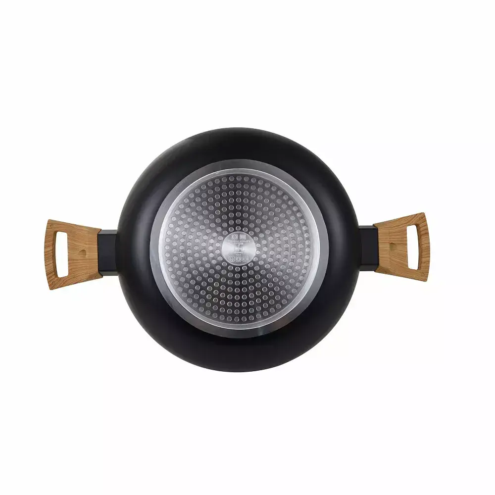 Каструля з кришкою Bergner Earth black 28 см 6 л (BG-32037-BK) - фото 4