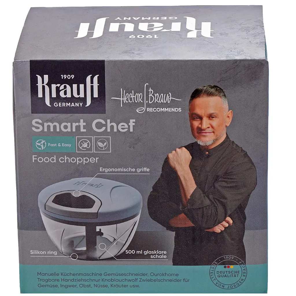 Овощерезка-измельчитель Krauff Smart Chef 500 мл (26-203-100) - фото 6