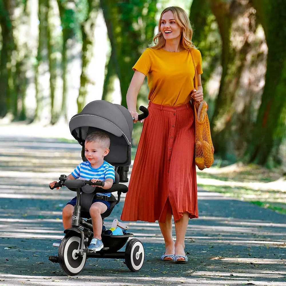 Дитячий триколісний велосипед Kinderkraft Aston rose pink (5902533922369) - фото 8