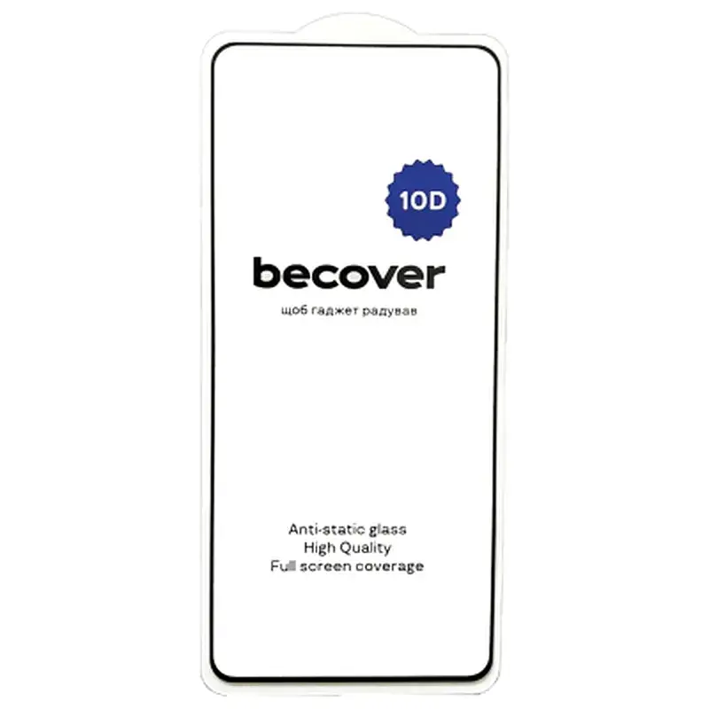 Скло захисне BeCover Realme 12 5G 10D Black (712342) - фото 2