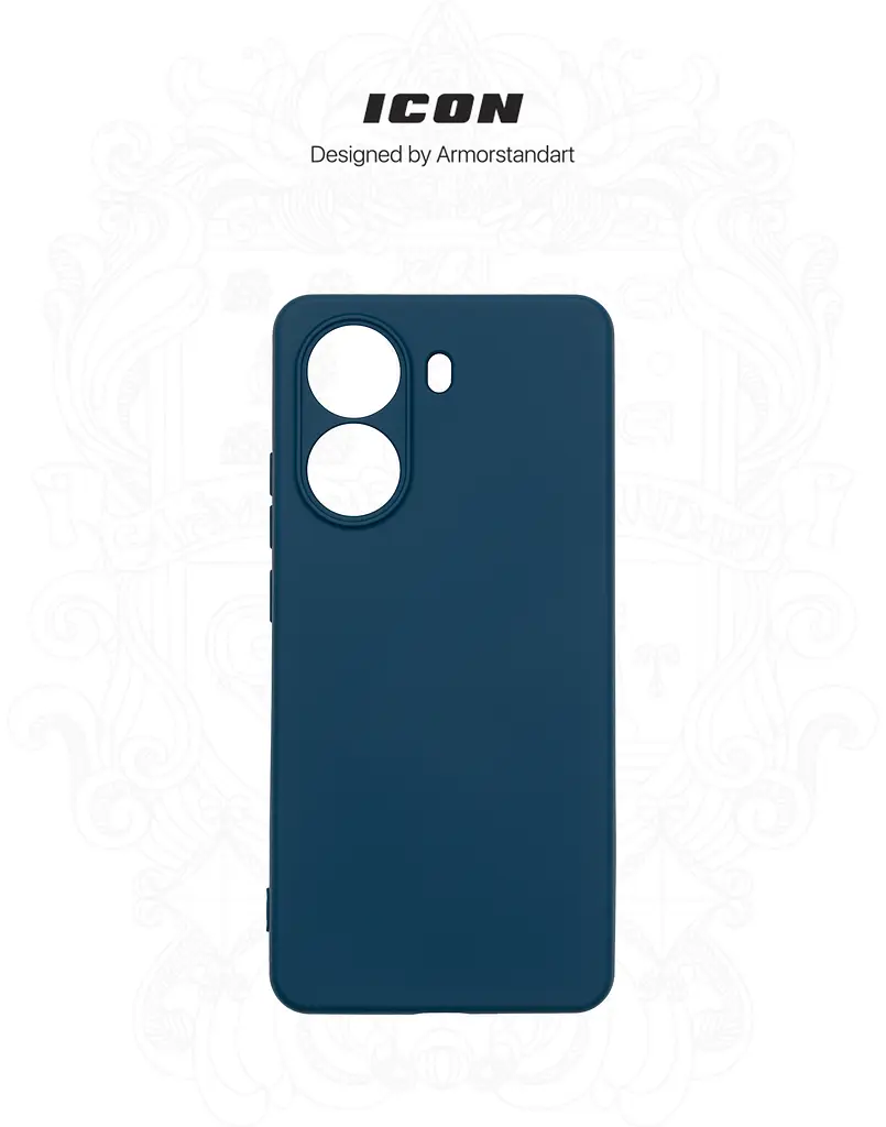 Чехол ArmorStandart ICON для Xiaomi Poco X7 Pro Camera cover Dark Blue (ARM82742) - фото 3