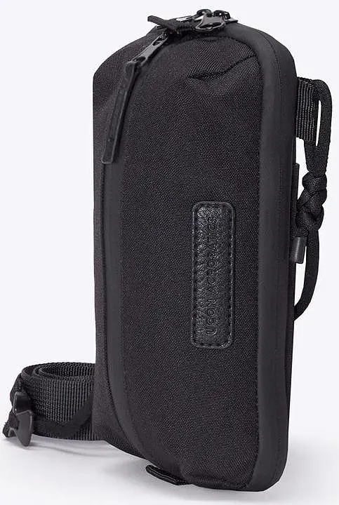 Якісна сумка на ремені Ucon Mateo Bag Black чорна 489104206619 black - фото 5