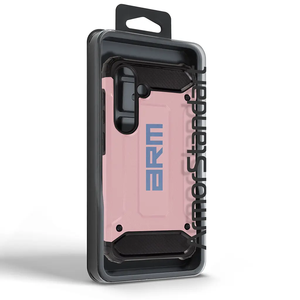 Чохол до мобільного телефона Armorstandart Panzer Samsung S24 Pink (ARM73708) - фото 7