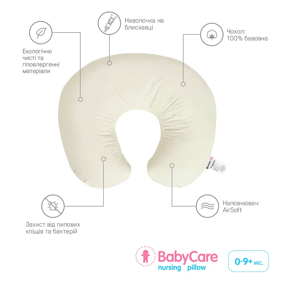Подушка для кормления Sonex BabyCare в ассортименте (SO102144) - фото 3