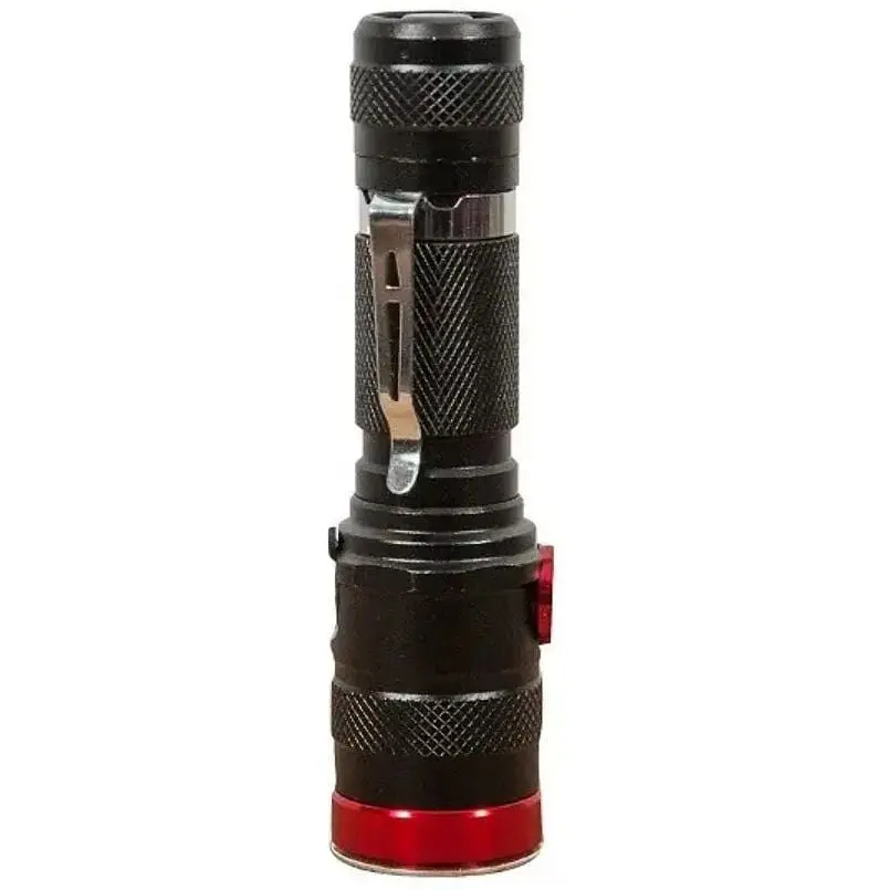 Фонарь ручной X-Balog BL-736-T6 аккумуляторный противоударный 1 режим с клипсой и зумом 18650 - фото 8
