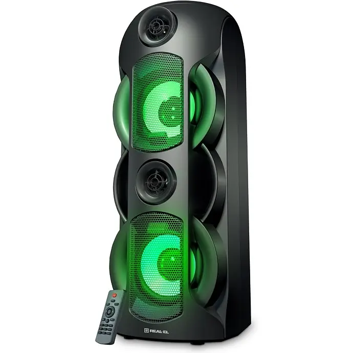 Портативний музичний центр бумбокс Real-El X-787 Party Box - фото 2