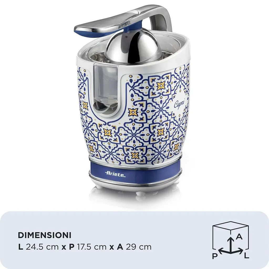 Соковижималка Ariete 413 Capri - фото 6