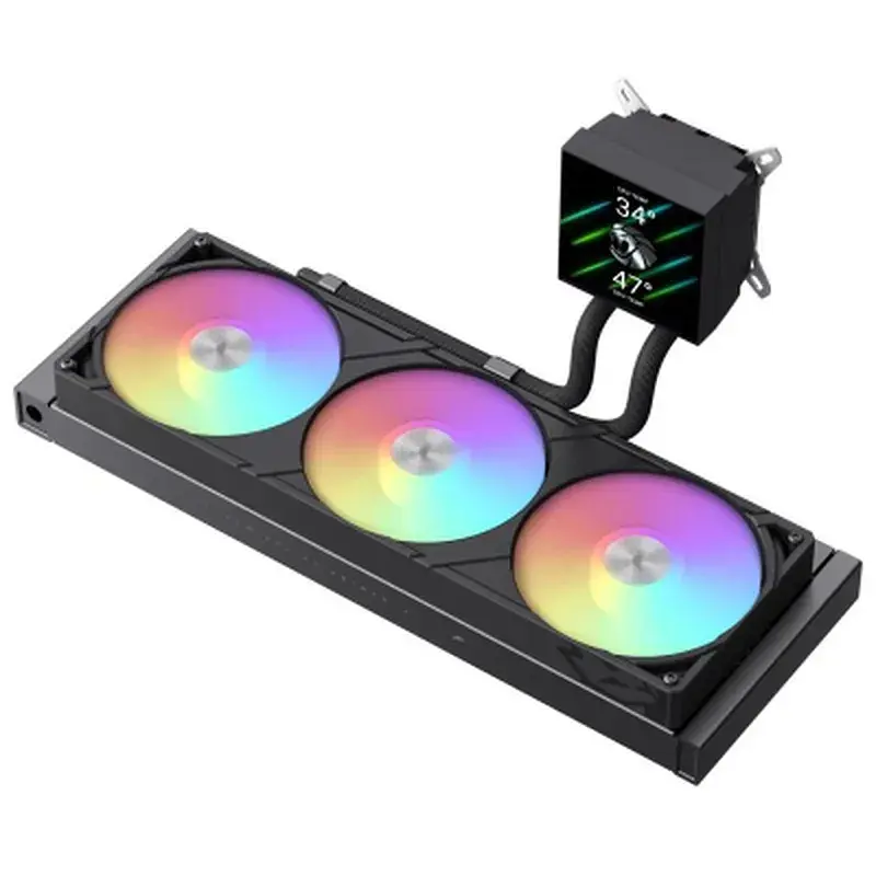 Система рідинного охолодження Gamemax GLACIER 360 LCD BK - фото 5