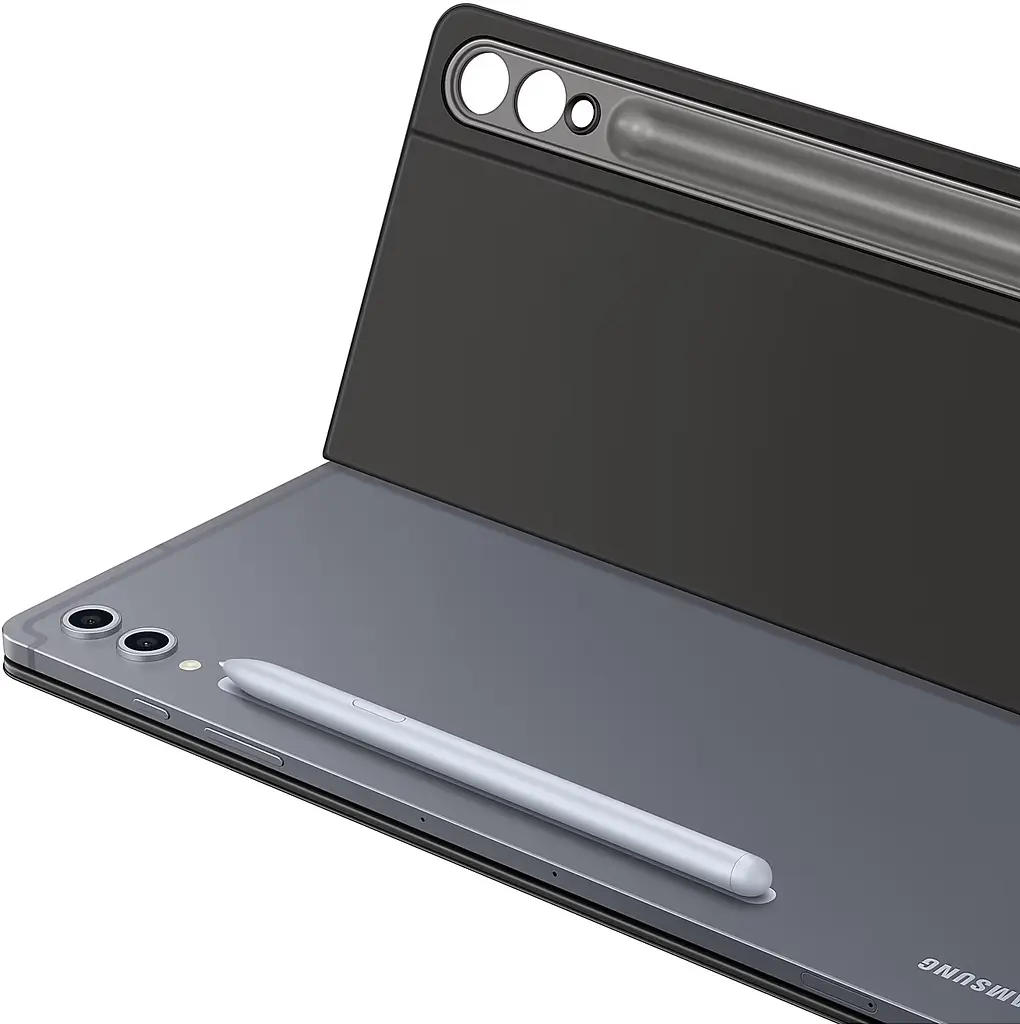 Чохол-клавіатура Samsung Book Cover Keyboard Slim Ai Key для Galaxy Tab S9+ 12.4 (X810/X816) / Tab S9 FE+ 12.4 (X610/X616) / Tab S10+ 12.4 (X820/X826) Black ENG/UKR (EF-DX820UBEGWW) - фото 9