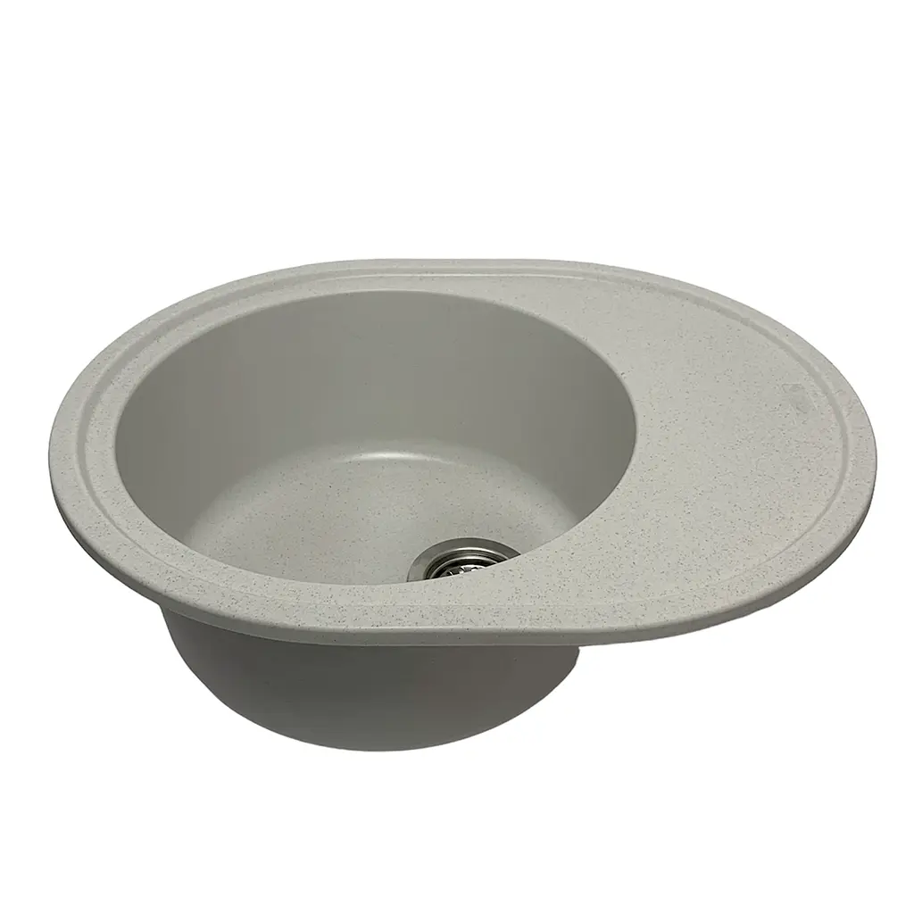 Кухонна мийка Adamant Vast 610x495x200 old-stone 100001485, Сірий - фото 2