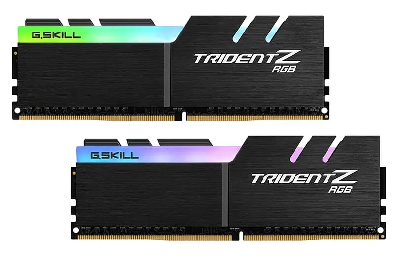 Модуль пам'яті DDR4 32GB (2x16GB) 3200MHz G.Skill Trident Z RGB Black (F4-3200C16D-32GTZR) - фото 2